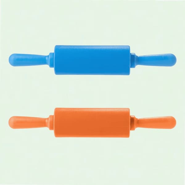 Barnens mini-kavelset i silikon (2-pack)