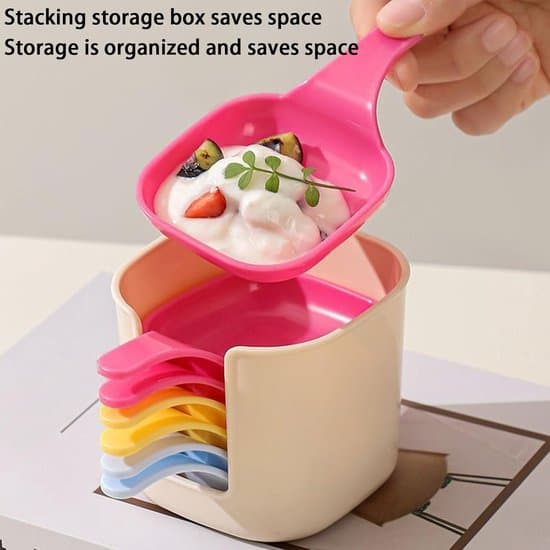 Dipskåle - Sovseskåle - Servering af saucer - Stabelbart design - 6 stk. - Ikke specificeret