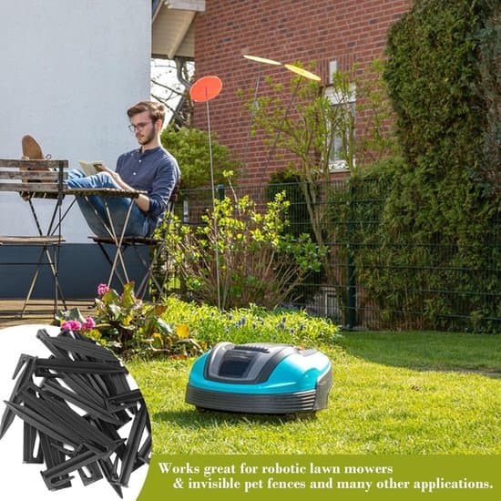100-pack universella robotgräsklippare begränsningskabel markpinnar
