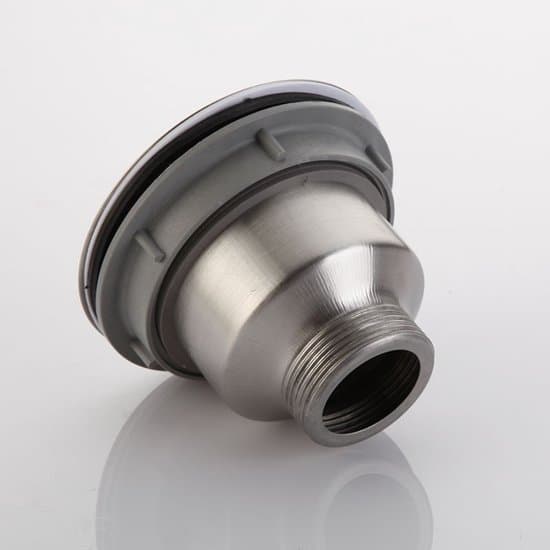 Køkkenvask stenfilter, Med håndkurv og adapter - Sølv