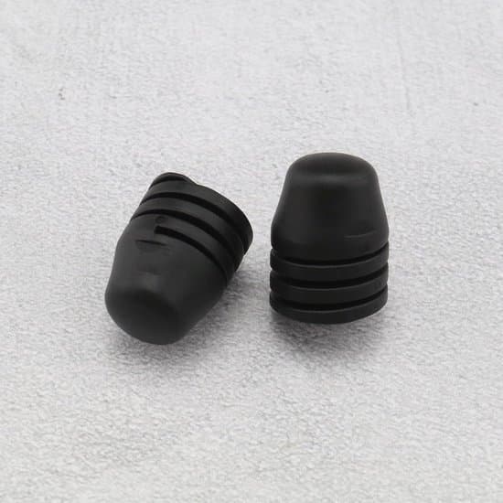 Motorhjelm Gummibuffer - Dæmperclips - Bil Stabilisator - Holdbart Gummi - 4 Stykker - Sort
