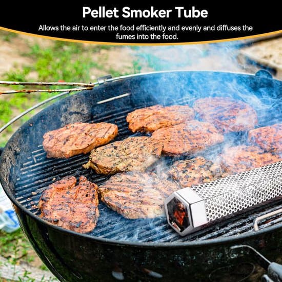 Grillværktøjssæt - Perforeret røgrør, koldrøgsgenerator til grill