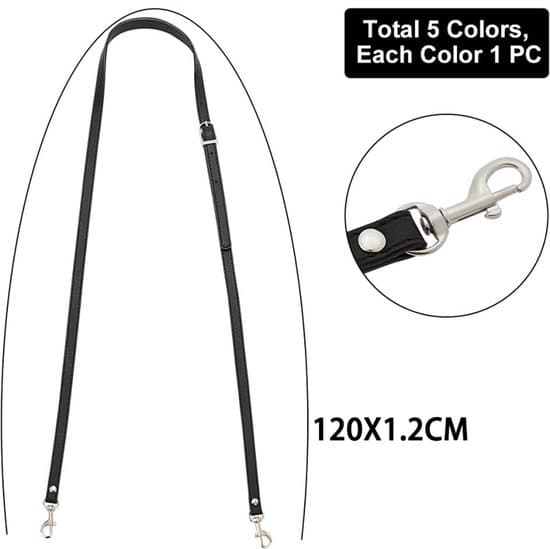 5-delat 120 cm justerbart axelremsset för väska/kamera