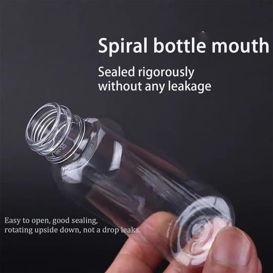 Tomme sprayflasker - 4-pak - 20 ml - Hvid