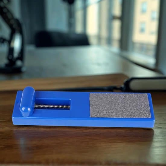 Fodtræningshjælpemiddel - Tåforstærker - Danseopvarmning - Elastisk modstandsdesign - 30 x 8 x 5 cm - Blå