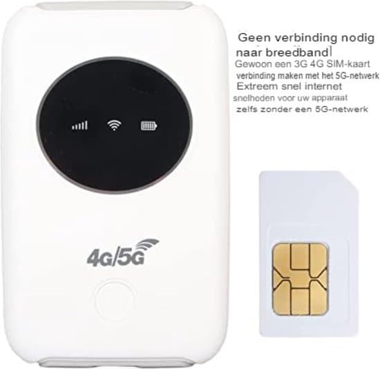 Wi-Fi Router SIM-kort - 5G Router