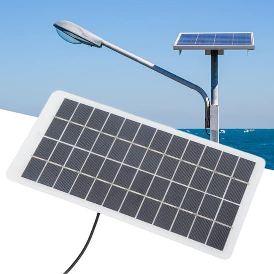 5W 12V bærbart polykrystallinsk solpanel - høj effektivitet - DC-interface - energibesparende soloplader - små solenergisystemer