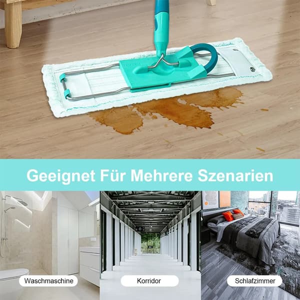 4-pack mikrofibergolvmoppbytesöverdrag för Leifheit Profi XL