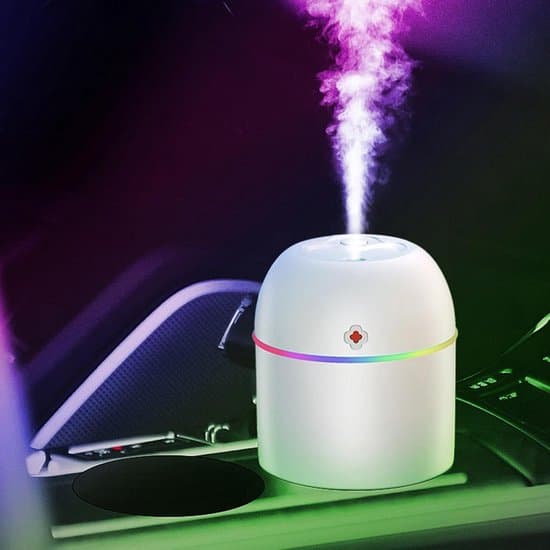 Bordluftfugter | 220 ml personlig USB-diffuser | bordluftfugter med to spraytilstande | Stille drift små luftfugtere