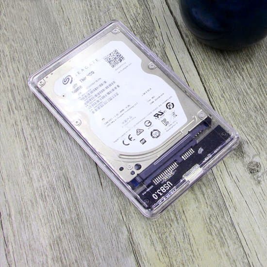 2,5-tommer harddisk kabinet, SATA SSD, USB 3.0 harddisk kabinet
