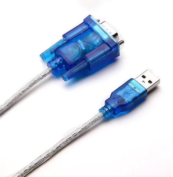 80 cm USB 2.0 - COM-portti (RS232) sarjaportti DB9 9-nastainen sovitinkaapeli