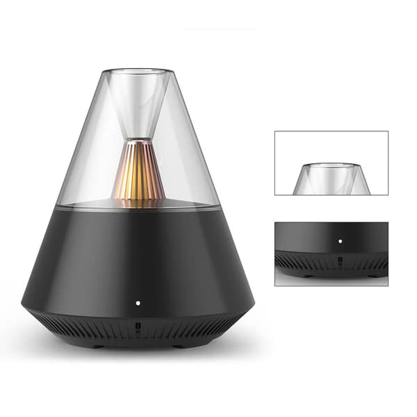 120 ml Ultralyd Aroma Diffuser & Elektrisk Indendørs Luftfugter - 20 ml/t