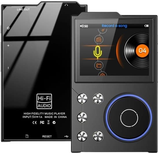 MP3-afspiller Bluetooth - FM-radio - Sort