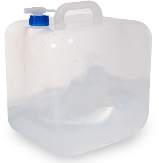 Vikbar vattenjerrycan 15 liter