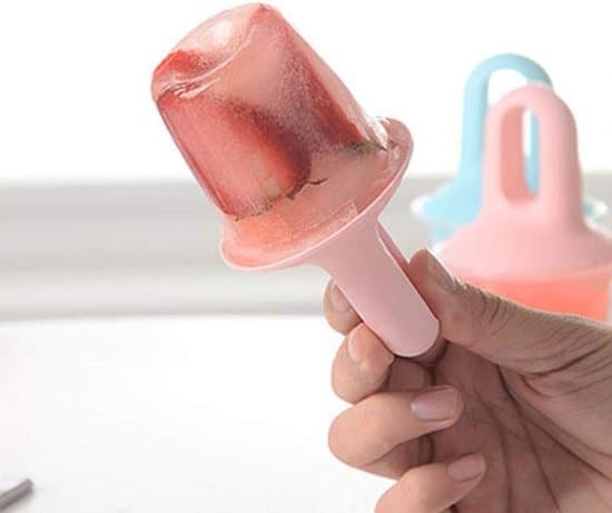Mini farverige isforme - DIY ispindeforme til børn