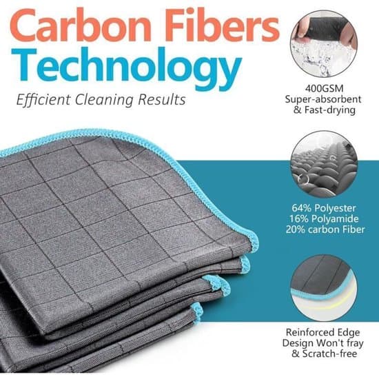 Carbon Magic klud, sømløs og absorberende.