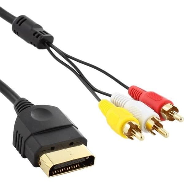 RCA AV lyd-/videokabel til Microsoft Xbox 1 (første generation) spillekonsol
