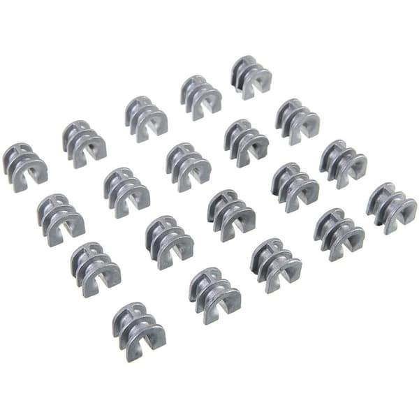 20 monteringshuller til STIHL 25-2, 252, 30-2, 302, 40-2 og 402 plæneklipperhoveder.