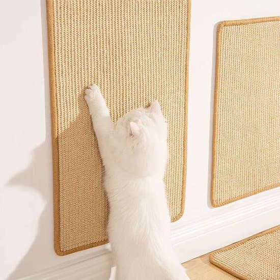 50x25 cm Sisal Kattekradsemåtte til møbel- og sofaprotektion, 1-stykke