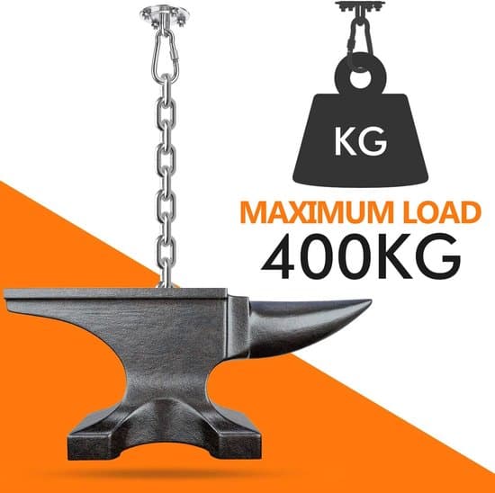 Kraftig Loftkrog - 360° Roterbar Rustfrit Stål - 400 kg Bæreevne