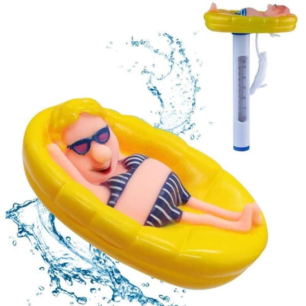 Söt hängande flytande termometer för pool