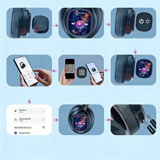AI-drevne Over-Ear Oversættelseshovedtelefoner, Bluetooth 6.0, Sort, 133 sprog