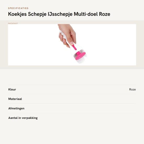 Multifunktionel cookieske - isske - muffinske