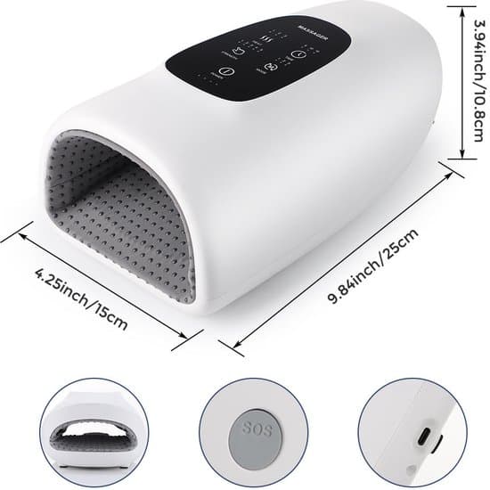 Julegave: en håndmassager. Velegnet til kvinder/mænd
