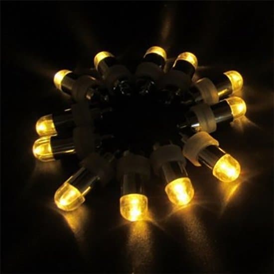 50 ballonlys - Mini LED - Varm hvid