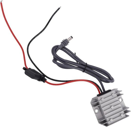 12V/24V til 30V DC boost strømadapter/konverter til Starlink Mini med sikring