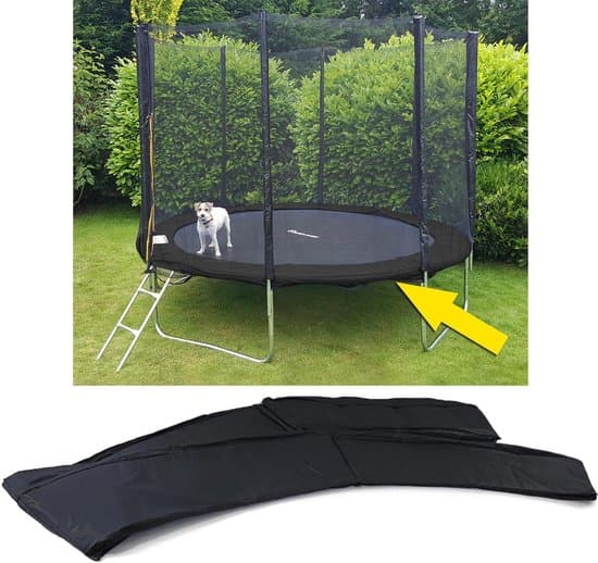 Trampolinkantskydd - 305 cm diameter - svart