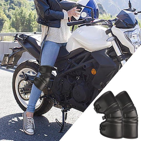 Vinterreflekterande motorcykelknäskydd, vattentäta, polyuretanskum