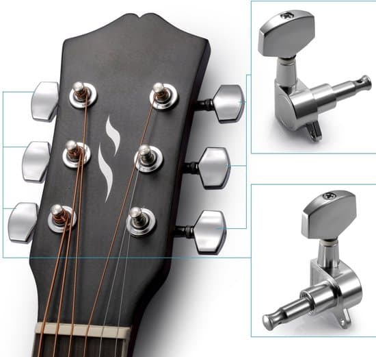 6 delar - Gitarrstämmare - För rattar, gitarrsträngar, stämskruvar, elgitarr eller akustisk gitarr (3 vänster + 3 höger)