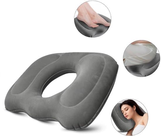 Uppblåsbar Ergonomisk Donut/Hemorrojd Sittdyna