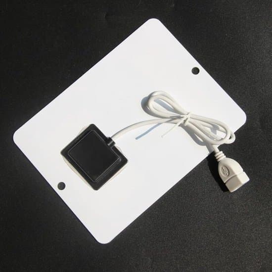Bærbart solcellepanel, USB-solcelleopladerpanel 3W 5V, med karabinhage, til camping, vandreture og udendørs brug