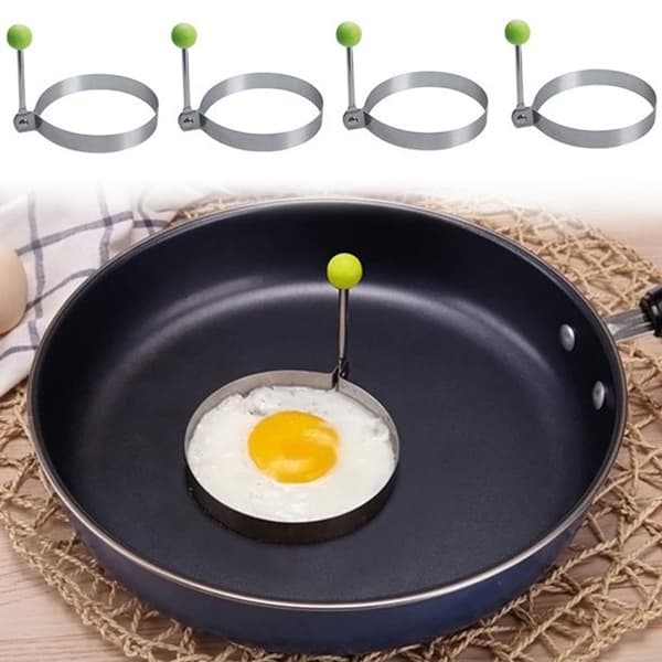 Omelett, non-stick-beläggning, olika former, äggformad