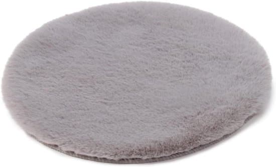 Stolsdyna, sittdyna, 100% polyester, 45 cm i diameter - silver