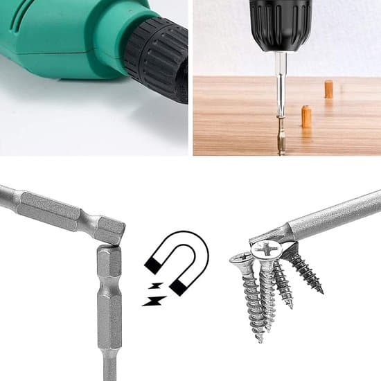 11-dele skruetrækkerbitsæt, Torx, S2 stål, 100 mm