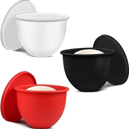 Silikone røreskålforing - Passer til KitchenAid standmixere - Sort