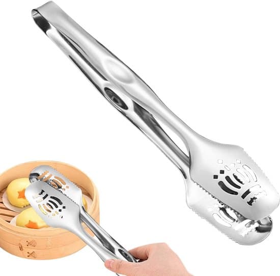 30 cm rustfrit stål tang Pasta Salater Brød BBQ Professionelle Køkken Buffeter