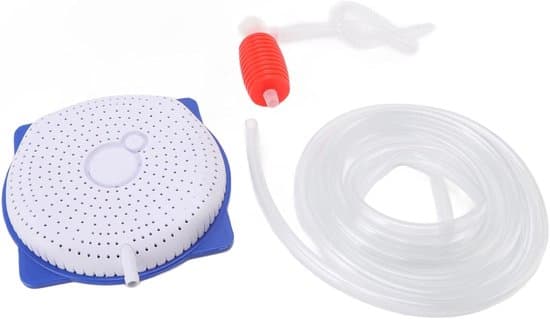 Poolskyddsdränering - Sifonpump - Poolunderhåll - Automatisk dränering - 450 cm slang - Grå