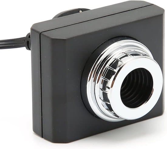 Mini USB Webcam - Computer Webcam - Videochat - Automatisk Hvidbalance - Kompakt - Sort