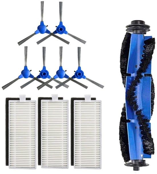 Reservedele til Eufy RoboVac 11S, RoboVac 30, 30C, 25C, 15C og 35C.