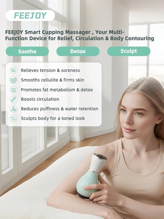 Elektrisk lymfedrænage massager, pulsterapi og varmekopning