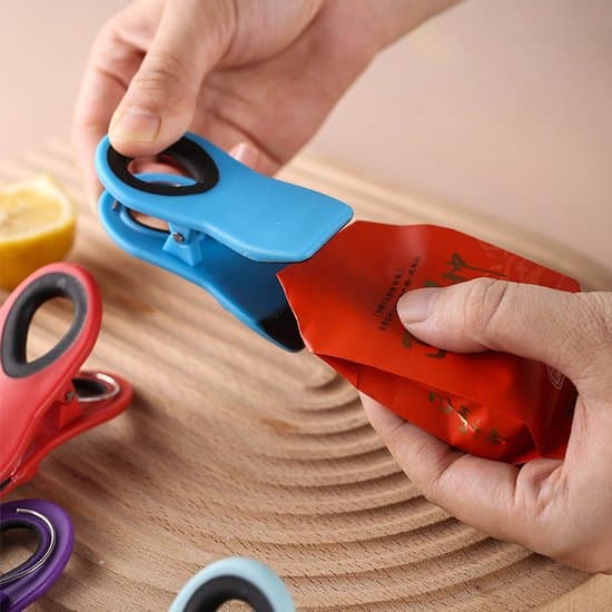 12-pack magnetiska påsklämmor för mat/snacks
