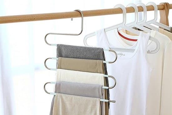 5-pack platsbesparande byxhängare
