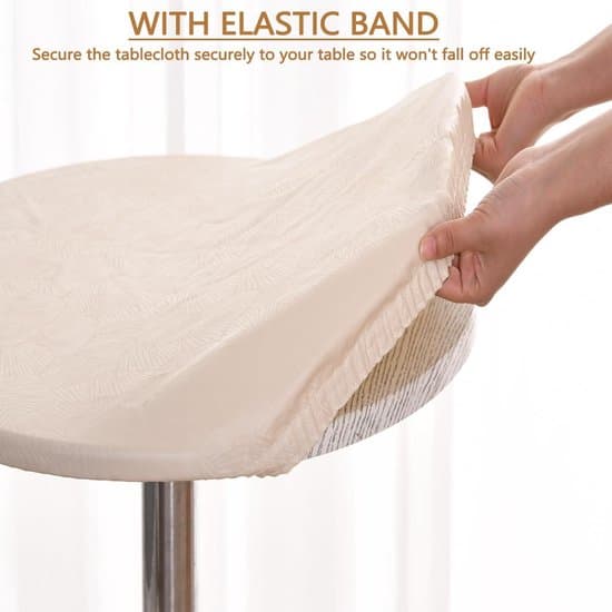 Rund dug - 60 cm - Beige