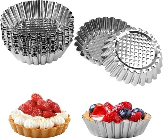 20-pak mini kageforme i rustfrit stål, non-stick og genanvendelige