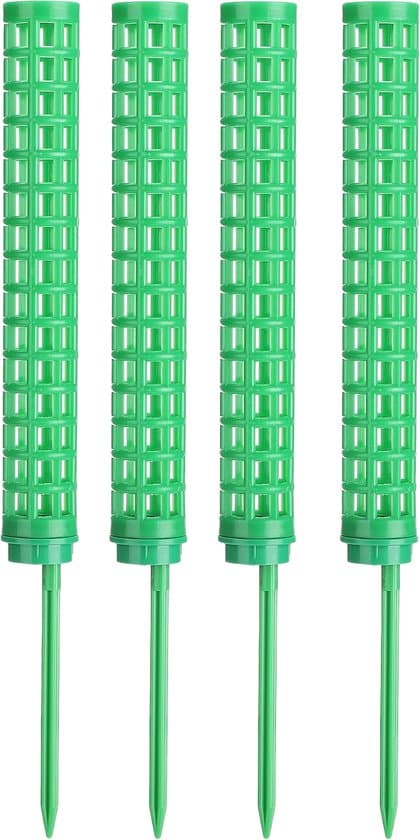 Växtstöd - Mosskolonn växtstöd för Monstera och Pothos (4-pack) - Grön