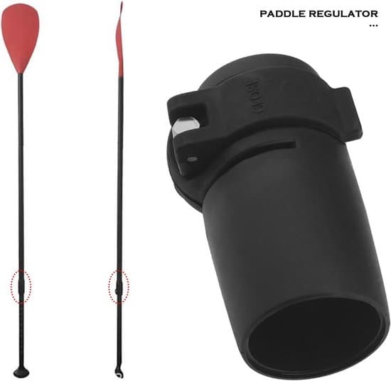 70x33mm Sort Justerbar Quick-Release Klips til Lodrette Paddleboard Stænger
